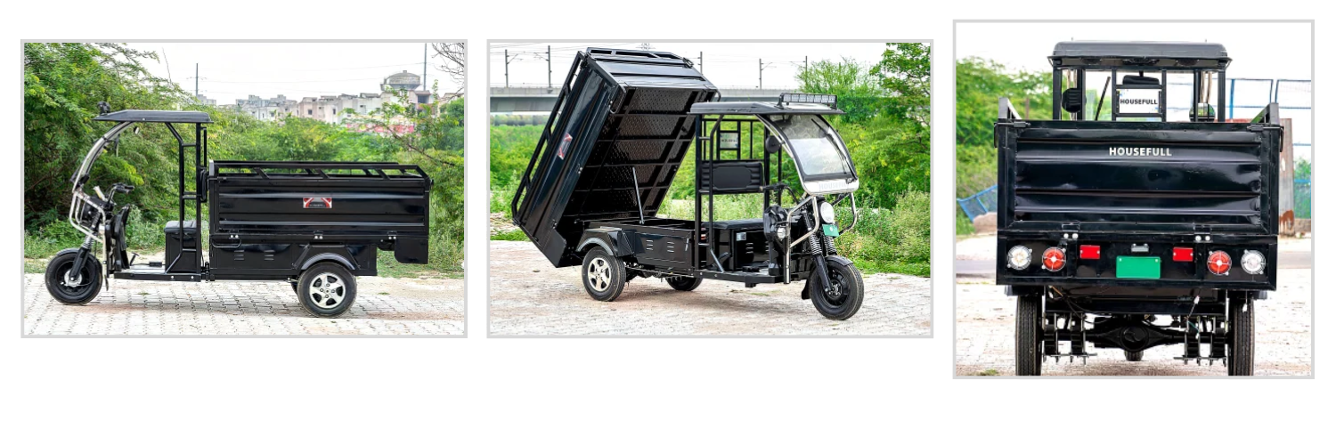 500 kg e rickshaw loader