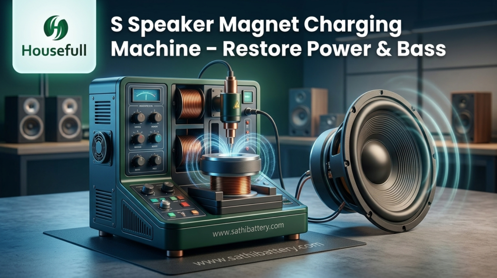 Speaker Magnet Charging Machine