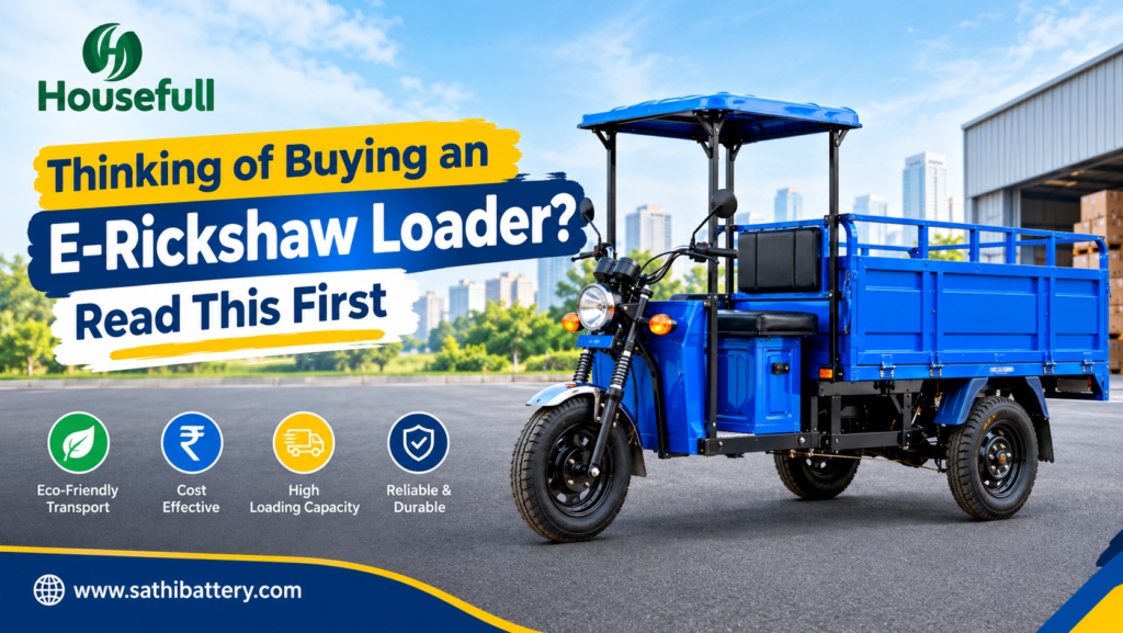 Thinking of Buying an E-Rickshaw Loader