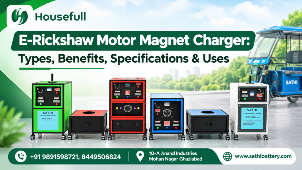 E-Rickshaw Motor Magnet Charger